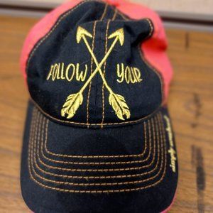 Pre-owned Simply Southern Follow Your Arrow Baseball Cap Hat
